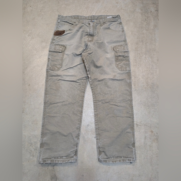Y2K Wrangler Riggs Cool Vantage Work Pants Men's 40x34 (40x32) Flaws Workwear - Picture 1 of 10